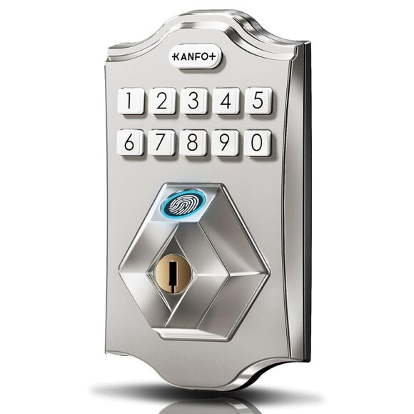 Smart Keypad & Fingerprint Door Lock By Kanfox - Picture 2 of 7